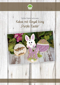 Anleitung: Purple Easter Kekse