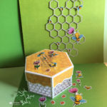 Biene mit Blume - Digistamp Set