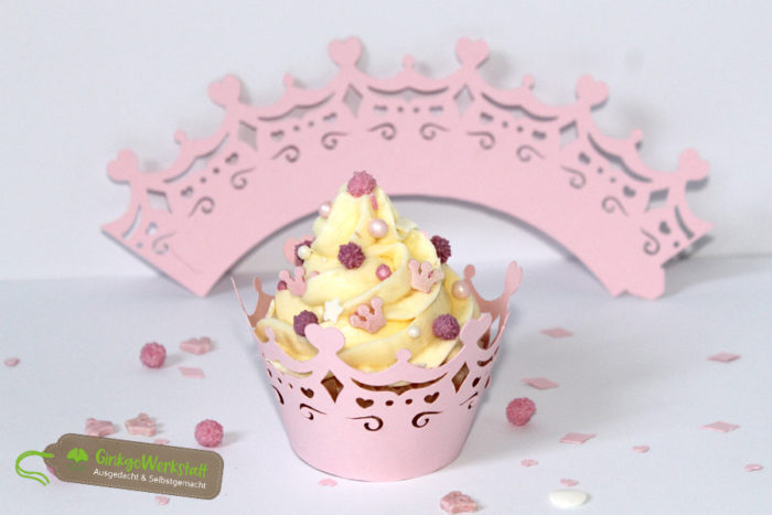 Cupcake Wrapper "Prinzessin" - Plotterdatei