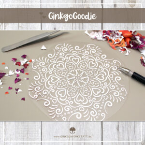 Mandala "Herz" - Plotterdatei