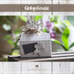 Kleine Geschenkbox - Bastelvorlage