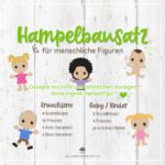 Hampelbausatz "Menschen" - Bastelvorlagen