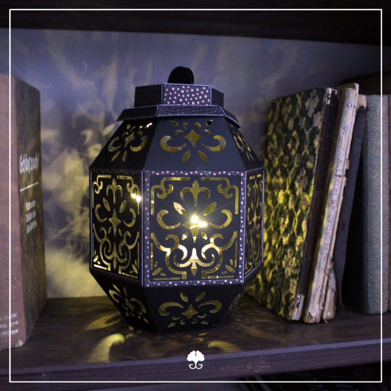 Laterne "Orientalisch" - Bastelvorlage