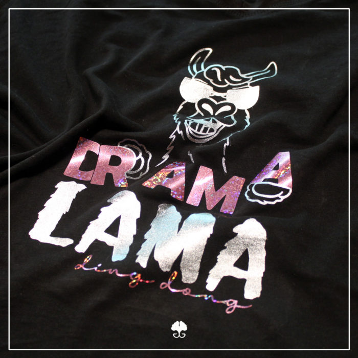 Statement "Drama Lama" - Plotterdatei