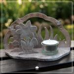 Teelichthalter "Blume" - Bastelanleitung