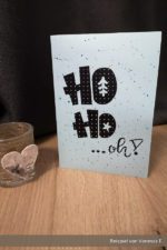 Lettering "Hoho...hä" - Plotterdatei