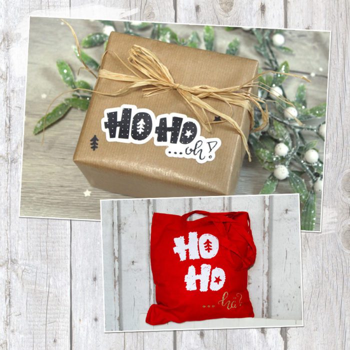 Lettering "Hoho...hä" - Plotterdatei