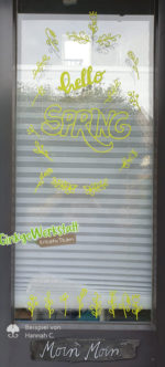 Lettering "Hello Spring" - Plotterdatei