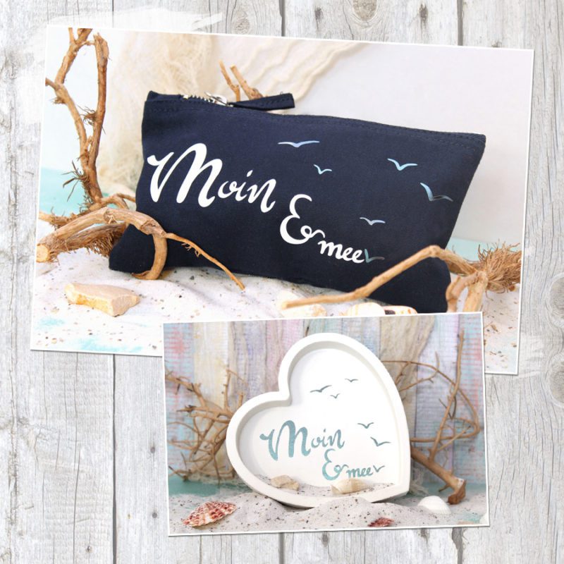 Wortspiel "Moin & Meer" - Plotterdatei
