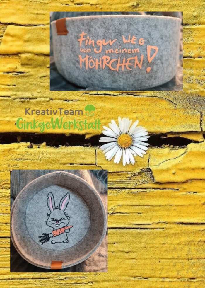 Möhrchen Hase - Kreativdatei