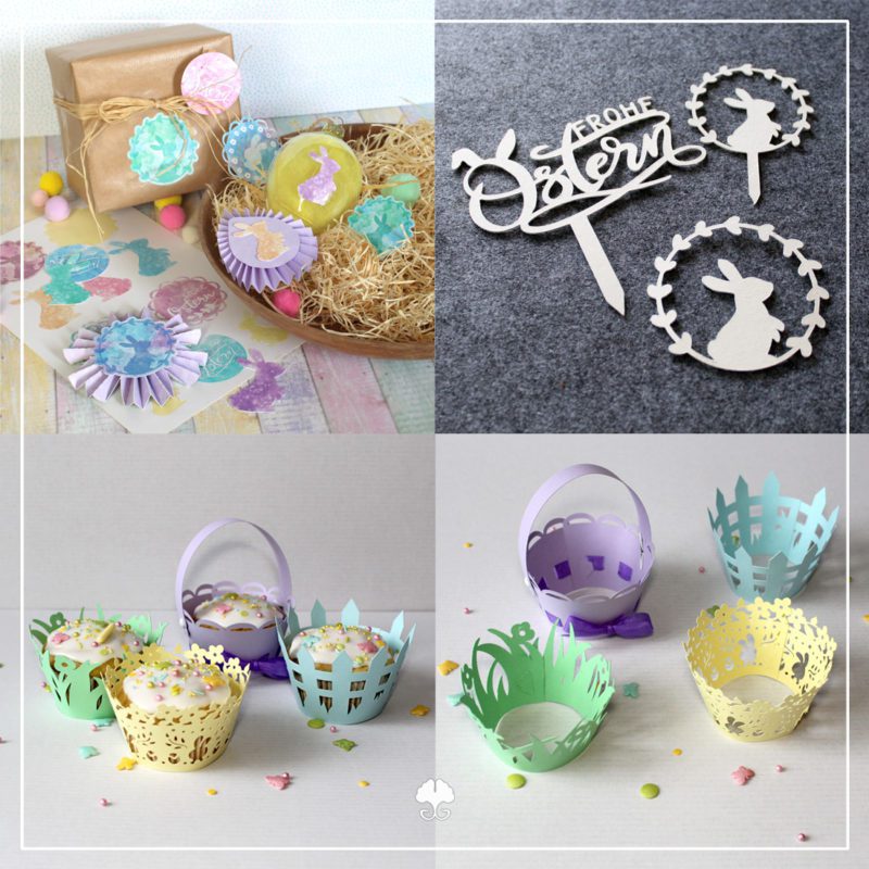 Partydekoration "Ostern" - Kreativdatei