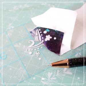 Filigran plotten - Negativ Entgittern