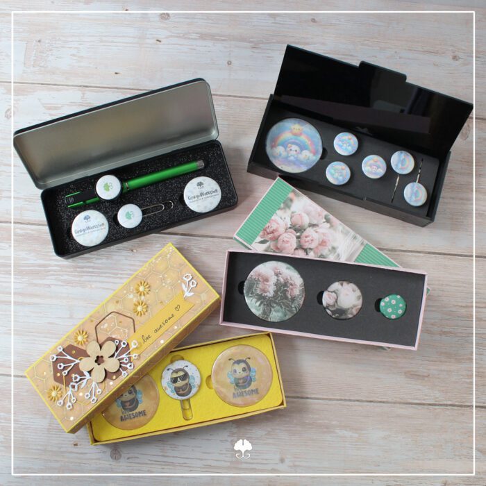 DIY "Buttonbox" - Verschiedene Beispiele und Kombinationen