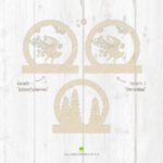 Mini-Lichterbogen "Winterfee" || SVG – Bild 8