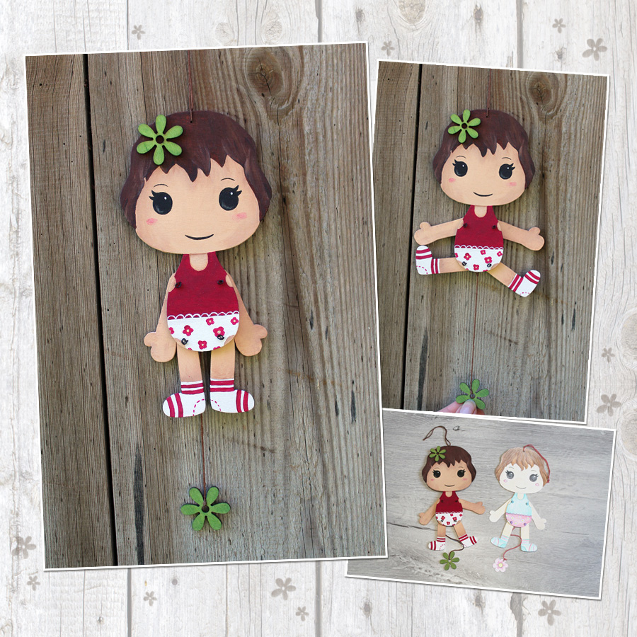 Hampelfiguren - Bastelanleitung Hampelfiguren - Bastelanleitung