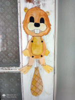 Hampelwald "Biber" - Bastelvorlage – Bild 3