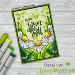 Blüten & Blätter - Digistamp Set – Bild 7