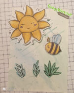 Niedliche Insekten - Digistamp Set – Bild 8