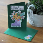 Stiefel mit Blumen - Digistamp – Bild 5
