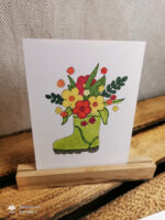 Stiefel mit Blumen - Digistamp – Bild 6