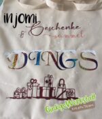 Wortspiel "Geschenkedings" - Plotterdatei – Bild 5