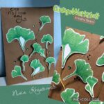 Ginkgo Blätter - Digistamp Set – Bild 18