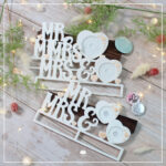 3D Klötzchenschrift "Mr & Mrs" || STL & 3mf