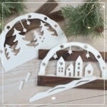 3D Mini-Lichterbogen „Häuserreihe“ || STL & 3mf – Bild 3