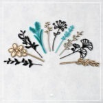 Basics "Große Wildblumen" - Kreativdatei – Bild 5