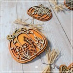 Floral "Kürbisse" - Laserdatei – Bild 5