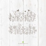 Floral "Wildblumenwiesen" v1 - Plotterdatei || SVG – Bild 4