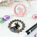 Hase im Kranz - Kreativdatei – Bild 3