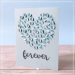 Kartenset "Fliegende Herzen" - Plotterdatei || SVG – Bild 4