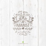 Lettering "Du kannst" - Plotterdatei – Bild 2