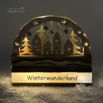 Mini-Lichterbogen "Häuserreihe" - Kreativdatei – Bild 5