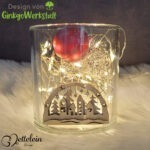 Mini-Lichterbogen "Häuserreihe" - Kreativdatei – Bild 7