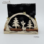 Mini-Lichterbogen "Reh im Wald" - Kreativdatei – Bild 5