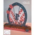 Mini-Lichterbogen "Hase auf Schaukel" - Kreativdatei || SVG – Bild 10