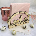 Mini-Lichterbogen "Hase im Gras" - Kreativdatei || SVG – Bild 7