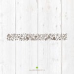 Minibanderole "Happy Birthday" - Plotterdatei – Bild 2