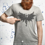 Splash "Drache" - Plotterdatei