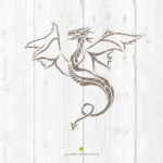 Tribal "Drache" - Plotterdatei – Bild 2