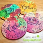 Untersetzer "Floral" - Kreativdatei – Bild 10