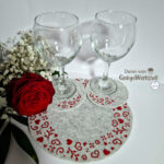 Untersetzer "Herzen" - Kreativdatei – Bild 5