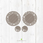 Untersetzer "Winter" - Kreativdatei – Bild 3