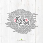 Wortspiel "Love yourself" - Plotterdatei – Bild 2