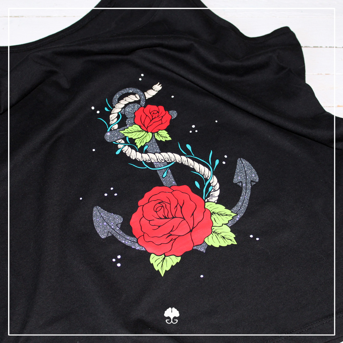 Anker "Rose" - Plotterdatei Anker "Rose" - Plotterdatei