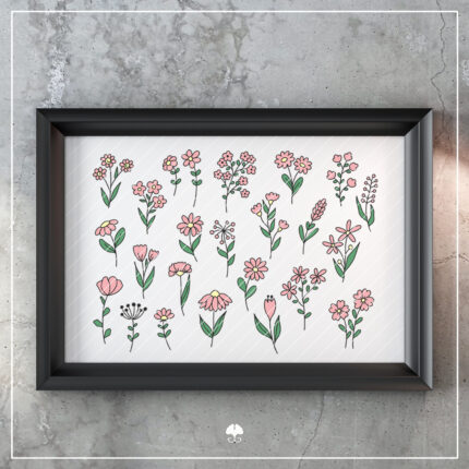 Basics "Wildblumen" - Kreativdatei