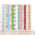 BaumDreierlei - Bastelvorlage – Bild 2