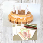 Tortenschachtel Set - Bastelvorlage